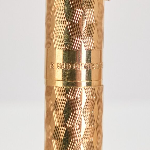 Sheaffer Gold Electroplated Fountain Pen / Made in USA / Vintage Writing Pen - Picture 11 of 16